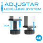 Masă Brunner Quadra Tropic Adjustar 6