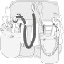Sac de lucru Beal Tool Bucket 3,4l
