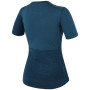 Tricou femei MOOA MerinoSilk Block 160 short