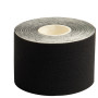 Bandă kinesiologică Yate Kinesiology tape 5 cm x 5 m negru