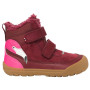 Încălțăminte de iarnă copii Viking Outdoor Footwear Alv Barefoot Paw Warm WP 2V Burgundy roșu închis Burgundy