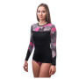Tricou funcțional femei Sensor Merino Impress (long sleeve)