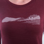 Tricou femei Sensor Merino Air Pt Hills dl.rukáv