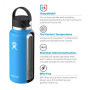 Sticlă Hydro Flask Wide Mouth 64 oz (1892 ml)
