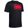 Tricou bărbați Under Armour Team Issue Wordmark SS negru Black