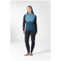 Tricou funcțional femei Devold Lauparen Merino 190 Zip Neck Wmn
