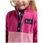 Hanorac copii Didriksons Monte Kids Half Bu 6 Cactus Pink
