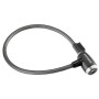 Lacăt pentru bicicletă Kryptonite KryptoFlex 1265 Key Cable negru Black