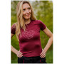 Tricou femei Zulu Merino 160 Short Heart