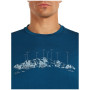 Tricou bărbați Icebreaker Men Merino 150 Tech Lite SS Tee The Peaks