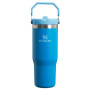 Cană termică Stanley Tumbler se slámkou/brčkem 890 ml albastru