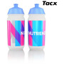 Sticlă Nutrend 2019 Tacx 0,5l albastru/roz