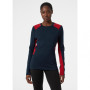 Tricou funcțional femei Helly Hansen W Lifa Merino Midweight Crew