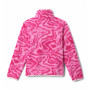 Hanorac copii Columbia Helvetia™ II Printed Half Snap Fleece Guava pink Topo