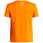 Tricou funcțional copii Under Armour UA B Logo Wordmark SS Outrageous Orange