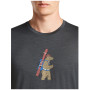 Tricou bărbați Icebreaker Men Merino 150 Tech Lite Bear Tour