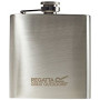 Sticlă plată Regatta 170ml Hip Flask argintiu Silver (6XE)