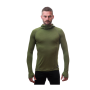 Tricou funcțional bărbați Sensor Merino DF cu mân. lungă și glugă