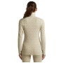 Tricou funcțional femei Icebreaker Women M 260 Tech Vertex LS HZ AlpGeo