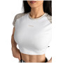 Tricou femei Nebbia Crop Top Leopard '97 Primal