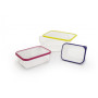 Cutie pentru mâncare Omada Sanaliving Box Set 0,4L + 1L + 2L