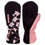 Mănuși softshell pentru copii WAMU Pink roz DARK PURPLE
