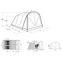 Cort gonflabil Outwell Nashville 5 Air TC