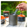 Set tacâmuri GSI Outdoors Tekk Trio Folding Cutlery Set