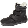 Încălțăminte barefoot pentru copii Beda Just Black Black negru black