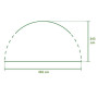 Perete lateral Coleman FastPitch™ Shelter Sunwall Door XL