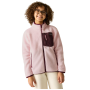 Hanorac funcțional copii Regatta Junior Frankie Warm Fleece Pink Haze/Fig