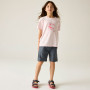 Tricou copii Regatta Aria Pink Haze