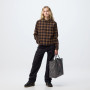 Cămașă femei Fjällräven Övik Boxy Flannel Shirt W