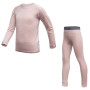 Lenjerie funcțională copii Sensor Merino Air Set Dusty Pink roz deschis Dusty Pink