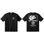 Tricou bărbați Vans Stacked Hi SS Tee negru Black/White