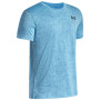Tricou funcțional copii Under Armour UA Tech Tee Pixelate Fresco Blue
