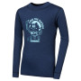 Tricou funcțional copii Sensor Merino DF Planet Deep Blue albastru închis Deep Blue