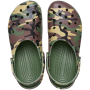 Papuci Crocs Classic Camouflage Clog