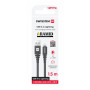 Cablul de încărcare și de date Swissten Aramid Reinforced USB/Lightning 1,5 m