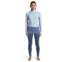 Tricou funcțional femei Icebreaker Wom Mer 260 ZoneKnit LS Half Zip