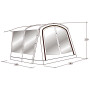 Anexă pentru cort Outwell Universal Awning Size 1