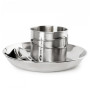Set de veselă GSI Outdoors Glacier Stainless 1 Person Set