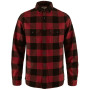Cămașă bărbați Fjällräven Övik Heavy Flannel Shirt M roșu/negru Red-Black