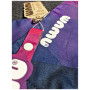 Pantaloni softshell copii WAMU Mozaika purple