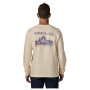 Tricou bărbați Patagonia M's L/S MW Hut Tripper Skyline T-Shirt