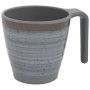 Set căni Bo-Camp Mug Halo M 4pcs gri gray