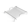Plasă pentru grătar Höfats Cube Grid argintiu nerez