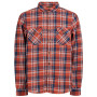 Cămașă bărbați Fundango Roddy Lined Shirt roșu blood