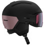 Mărime cască: 56-59 cm / Culoare: negru/roz