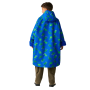 Geacă impermeabilă pentru copii Regatta Junior Changing Robe Olymp Blue Dino